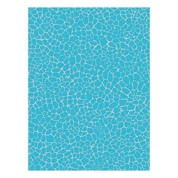 Decoupage papier blauw motief 537