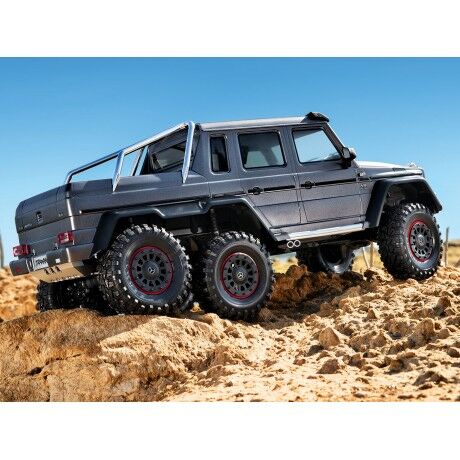 TRX6 Mercedes-Benz G 63 AMG Body 6x6 Silver Mat